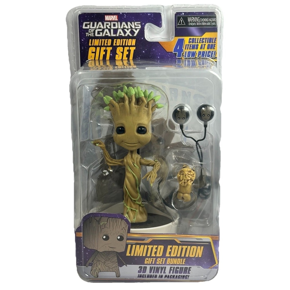 Marvel Guardians of the Galaxy Groot Limited Edition Gift Set NECA New